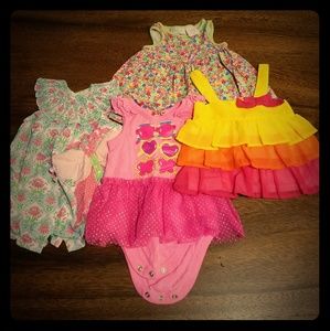 Baby girl spring/summer dresses 3-6M